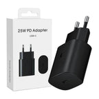 ( 5 adet ) 25w typeC çıkışlı süper hızlı şarj destekli adaptör başlık Tucci