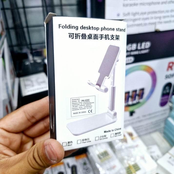 ( 5 adet ) Folding katlanabilir masa üstü desktop telefon stand TEKNOİST