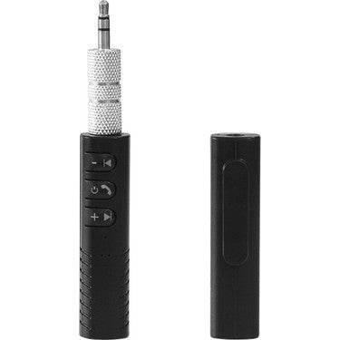 ( 5 adet ) Car araç bluetooth aux 3,5mm kiti android ios uyumlu CARBON