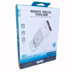 10,000 mah magnatik magsafe 15w kablosuz ve pd 22,50w+qc kendisinden kablolu hızlı şarj destekli powerbank mg-g168
