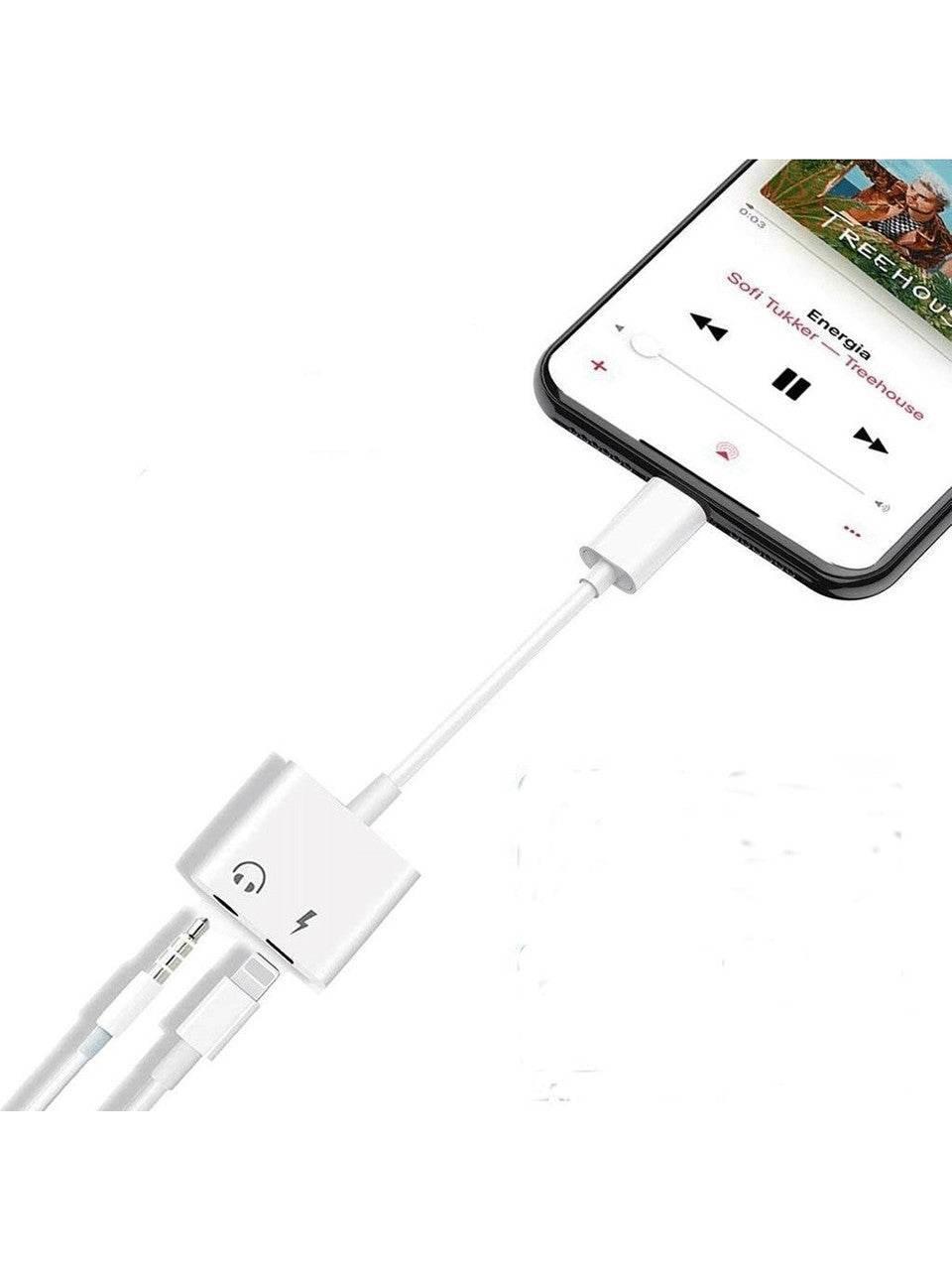 ( 5 adet ) Lightning 2si1 lightning ve 3,5mm jak 2li dönüştürücü MBX