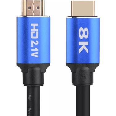 ( 5 adet ) 5metre 8K Ultra HD HDMI Kablo v2.1 - 4320p HDR Destekli Yüksek Hızlı HDTV Kablosu Platoon
