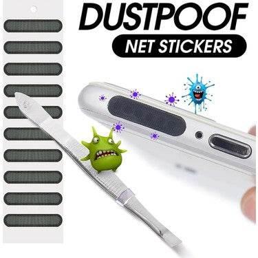 (100 adet ) Dust sticker universal telefon hoperlör toz önleyici stikeri 10 adet İVO