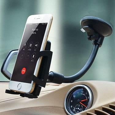 Cama yapışan vantuzlu vakumlu araç telefon tutucu TEKNOİST