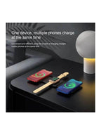 3ü1 arada telefon+Air+watch katlanabilir kablosuz wirless magnetik şarj aleti WEARFİT