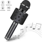 ( 5 adet ) Karaoke mikrofonlu bluetooth aux usb hafıza kart destekli hoperlör POLYGOLD