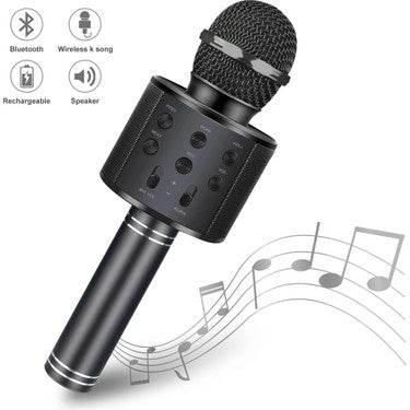 ( 5 adet ) Karaoke mikrofonlu bluetooth aux usb hafıza kart destekli hoperlör POLYGOLD