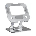 Foldable metal tablet stand | 360° döner, katlanabilir ayarlanabilir tutucu | tüm tablet modelleri ile uyumlu