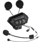 Universal su geçirmez kask interkom mikrofonlu bluetooth kulaklığı bt-12b