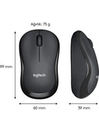 Logitech m220 sessiz tıklama özellikli 18 ay pil ömürlü kablosuz bluetooth mouse ENS