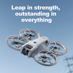 M-Cine Mini Drone - Fırçasız (Brushless) Motorlu, Çift Kameralı Sinematik FPV Drone (Engel Sensörlü & Stabil Uçuş) Harvox