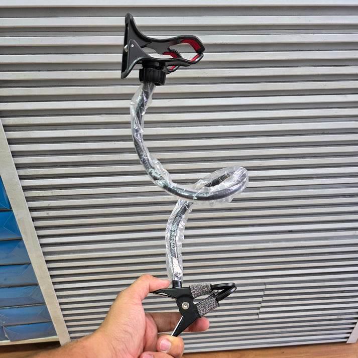 ( 5 adet ) Metal Akrobat 360 derece makaslı esnek telefon tutucu TEKNOİST