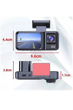 1080p full hd DVR araç içi kayıt dash cam ön arka çift kameralı mikrofonlu WEARFİT