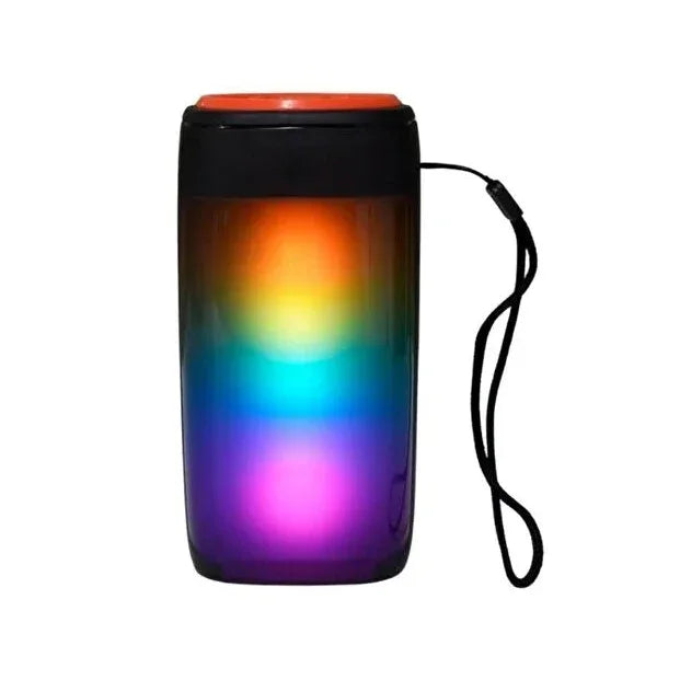 Gts-1742 flame light bluetooth speaker - 2" renkli led ışıklı kablosuz hoparlör, fantastic quality