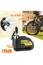 Alarm disc lock motosiklet teker kilidi suya dayanıklı alarmlı kolay kurulum tn-1404 LEERFEİ
