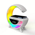 Hm-2309 rgb ışıklı kablosuz hoparlör - 15w güç, saatli, şarjlı, müzik ve tarz bir arada!