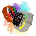 Hw ultra mini 2 41mm 1,75inç ekranlı 7 kordonlu ios android uyumlu akıllı saat