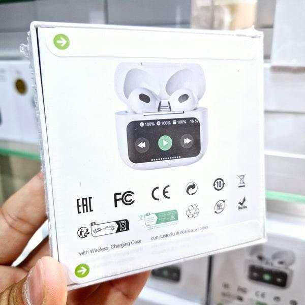 Ekranlı Airpods 4,nesil anc dokunmatik bluetooth kulaklık t12 JNUOBİ