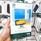 20,000 mah kendisinden lightning typec kablolu pd hızlı 66w destekli led göstergeli powerbank dy-43 JNUOBİ