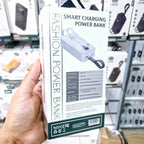 30,000 mah kendisinden lightning typec kablolu hızlı 22,50w destekli led göstergeli typec usb çıkışlı powerbank jq-86 JNUOBİ