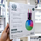 Disco pulse rgb ışıklı mikrofonlu anc 10saat pil ömürlü kafa üstü kulaklık pm860 JNUOBİ