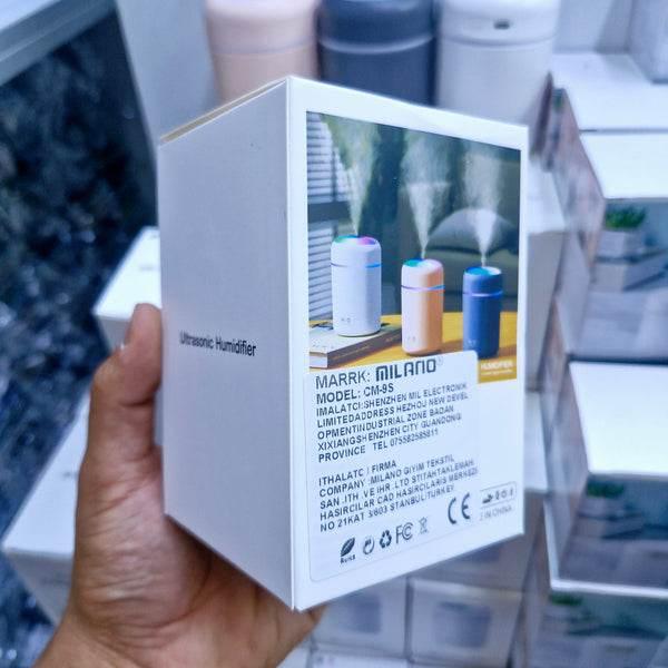 H2o taşınabilir hava nemlendirici | rgb ışıklı buhar makinesi & aromma difüzörü | sessiz ve etkili nemlendirme MİLANO