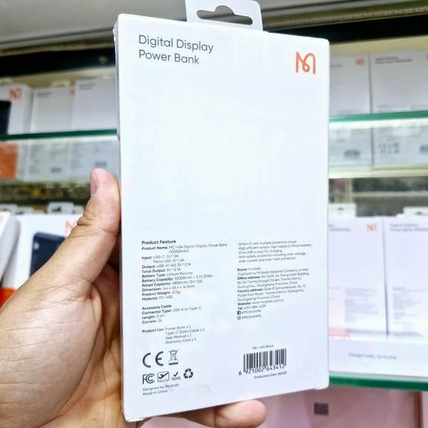 Mcdodo 10000mah dijital ekranlı powerbank - hızlı şarj teknolojisi mc-434 MCDODO