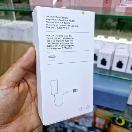 ( 5 adet ) 20w typec çıkışlı başlık ve 1m typeC lightning kablo şarj seti MİLANO