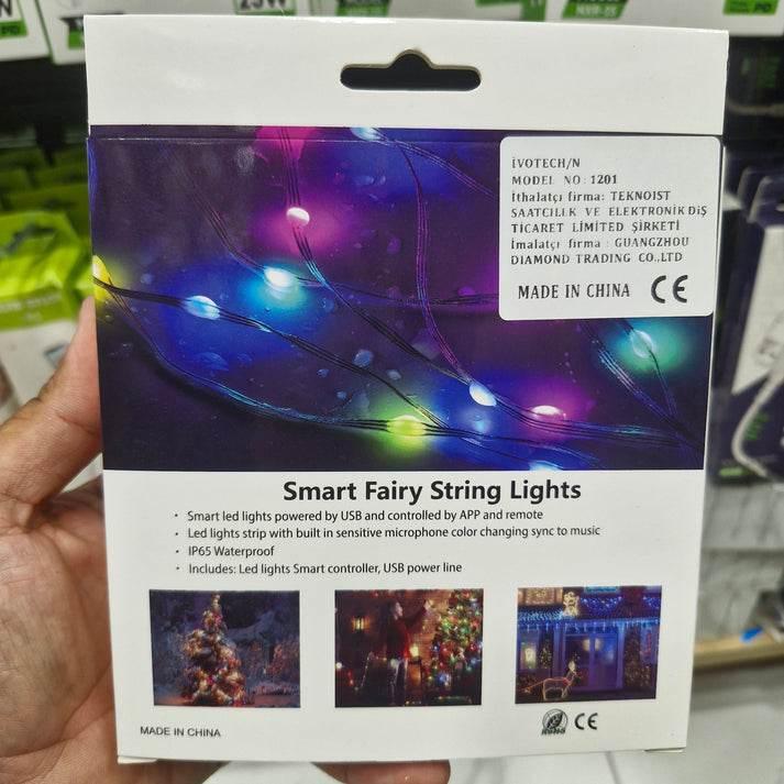 Akıllı rgb led şeridi usb 10 metre uygulama kontrollü ve ses hasasiyet destekli suya dayanıklı ışık İVO