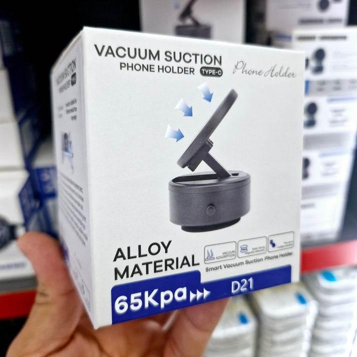 D21 vacuum suction emme vakumlu magnetli araç içi telefeon tutucu TEKNOİST