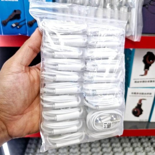 ( 20 adet ) Xiaomi3,5mm jak girişli mikrofonlu demir uçlu kablolu kulaklık MBX