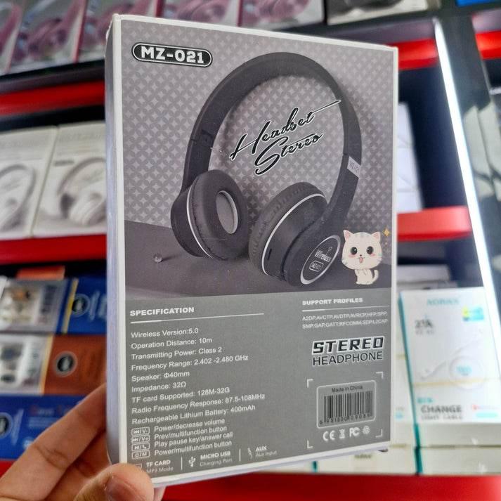 Mz-021 pedli ayarlanabilir boyutlu stereo kafa üstü kulaklık TEKNOİST