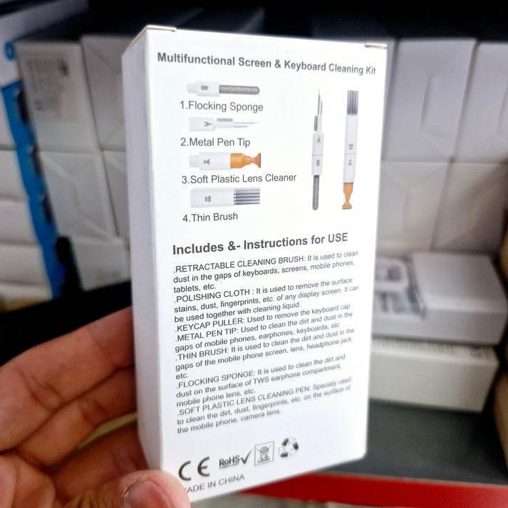 8'i 1 arada telefon, tablet ve kulaklık temizleme aparatı – çok fonksiyonlu elektronik temizlik kiti TEKNOİST