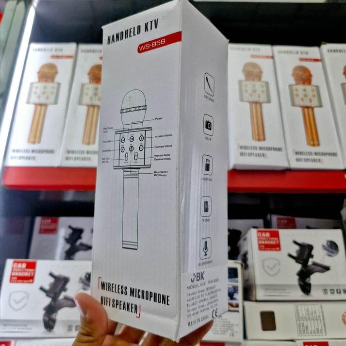 ( 5 adet ) Karaoke mikrofonlu bluetooth aux usb hafıza kart destekli hoperlör POLYGOLD