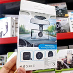Rt-807 universal araç içi telefon tutucu | dikiz aynasına takılan, mıknatıslı, 360° ayarlanabilir klipsli sistem TEKNOİST
