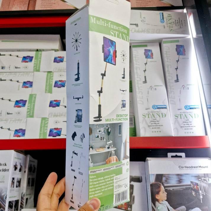 Çok amaçlı 360 derece ayarlanabilir masa üstü metal tablet ve telefon tutucu 21a-3 TEKNOİST