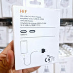 35w çift usb-c girişli ios android uyumlu hızlı şarj adaptör başlık FOREFO
