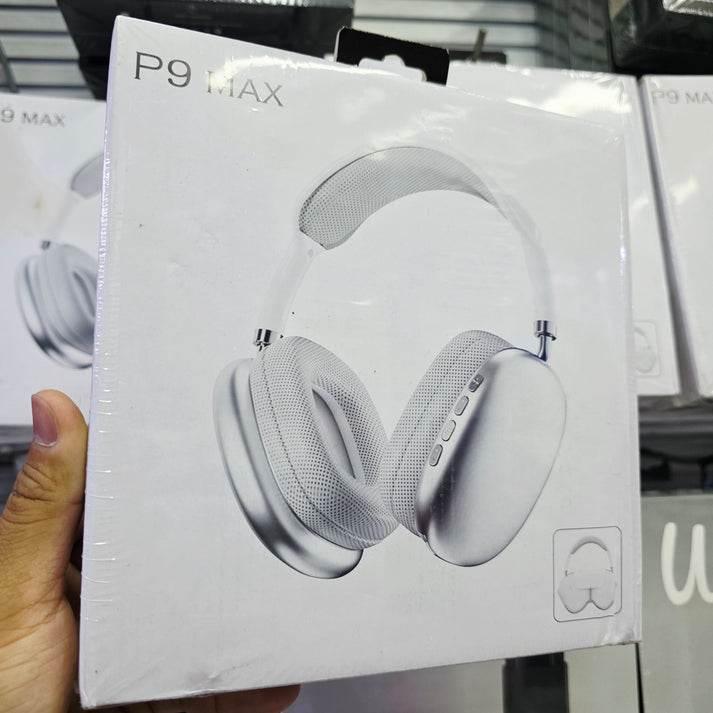 P9 max kafa üstü pedli ayarlanabilir hafıza kartı aux destekli ios android uyumlu bluetooth kulaklık LEERFEİ