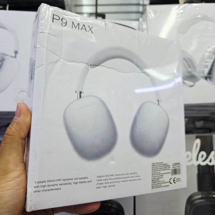 P9 max kafa üstü pedli ayarlanabilir hafıza kartı aux destekli ios android uyumlu bluetooth kulaklık LEERFEİ