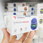 Magnetik mini hoparlör telefon arkasına yapışan wireless speaker d39 TORİMA