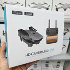 E58 4k Hd Kamerali Fly More Combo Drone Otomatik Kalkis Inis Sabit Durma ozellikli telefon yerleştirilebilir kumandalı İCON