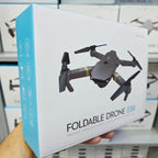 E58 4k Hd Kamerali Fly More Combo Drone Otomatik Kalkis Inis Sabit Durma ozellikli telefon yerleştirilebilir kumandalı İCON