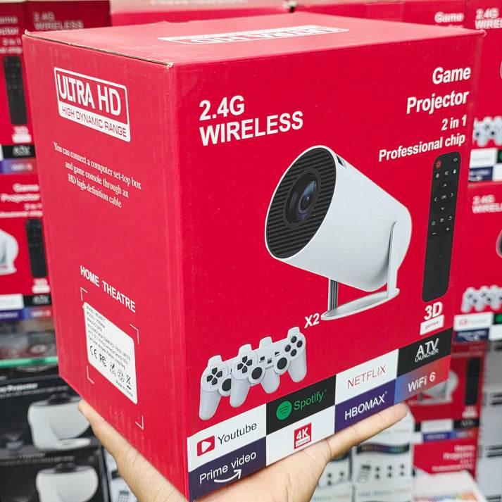 2,4G kablosuz game oyun projeksiyon çift kollu kumandalı youtube netflix destekliultra HD WEARFİT