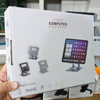 Metal 360 derece döner laptop ve tablet tutucu ayarlanabilir yükseklik masa üstü standı vip AYSAN