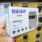 Meier m-9320 minimalist cep radyo fm/am/sw usb sarj edilebilir kulaklık takılabilir CARBON