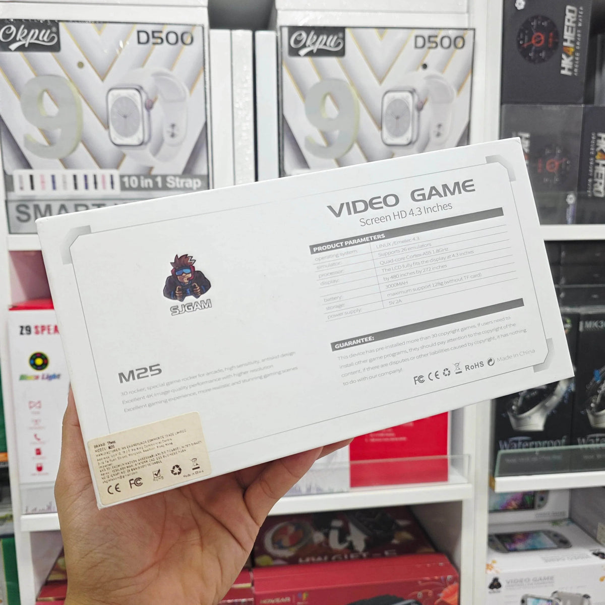 Sjgam M25 Taşınabilir Oyun Konsolu 25 Emülatör 4,3 Inç Ekran 3d Atari Oyunları Pes 2023 Gta Vice 64 gb hdmi çıkışlı oyun konsolu TÜMCELL