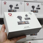 K17 ARAÇ İÇİ kamera EKRANLI 4K UHD ÖN-ARKA-İÇ KAMERA Gece Görüş, Çift Lens Dashcam Kayıt - G6R WEARFİT