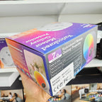 Galaxy Projektör Yıldız Gökyüzü Projeksiyon Lambası 13 Film Diski RGBCW Yatak Odası Ortam Işığı Gece Lambası BT Hoparlörler 15 Beyaz Gürültü Parçası 1H/2H/4H Uzaktan Kumanda ile Zamanlayıcı Ay TELETEK