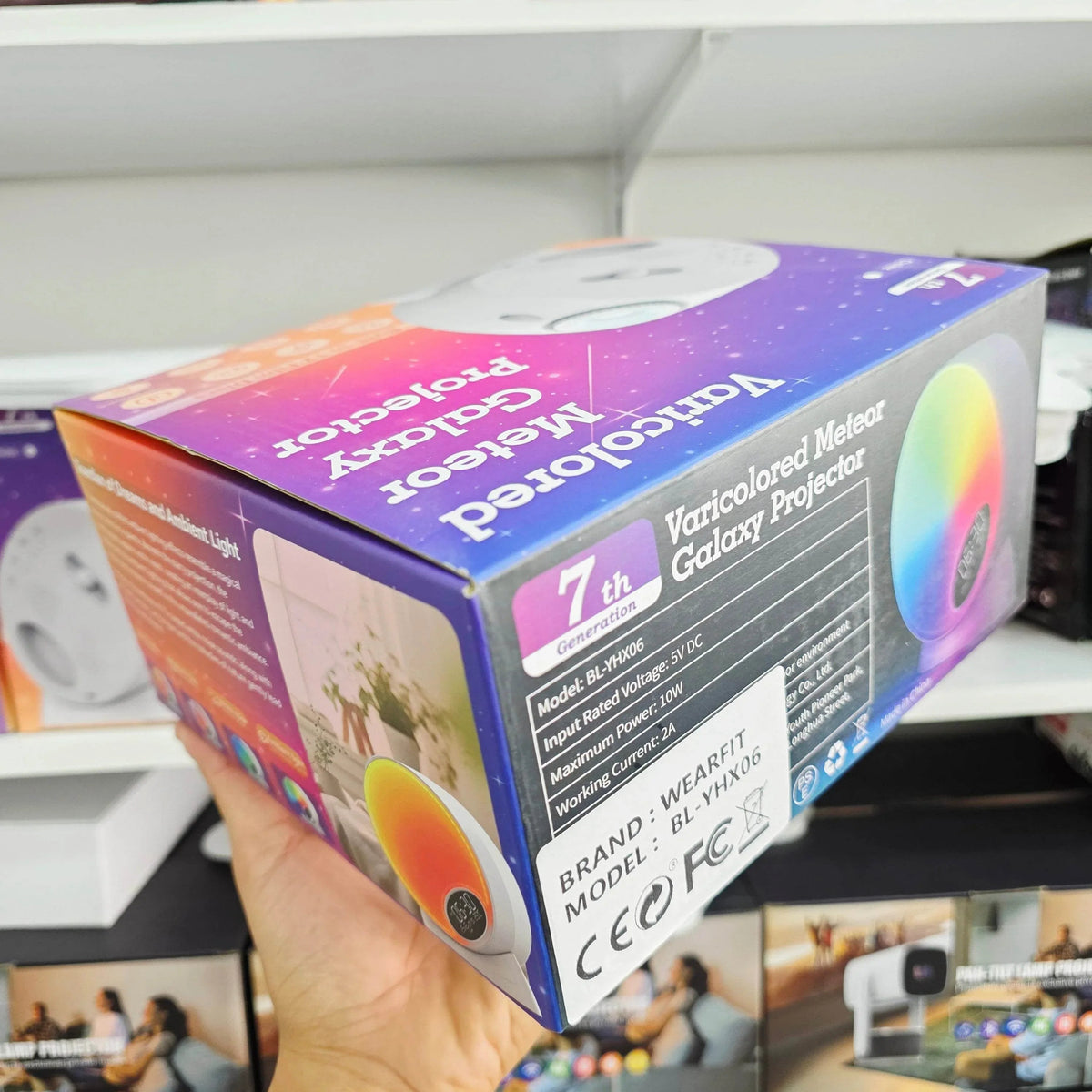 Galaxy Projektör Yıldız Gökyüzü Projeksiyon Lambası 13 Film Diski RGBCW Yatak Odası Ortam Işığı Gece Lambası BT Hoparlörler 15 Beyaz Gürültü Parçası 1H/2H/4H Uzaktan Kumanda ile Zamanlayıcı Ay TELETEK