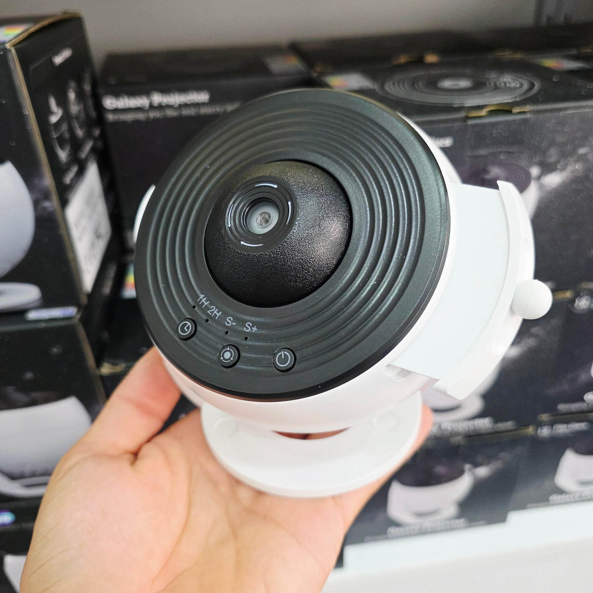 Yıldızlı Gökyüzü Galaksi Projektörü, Film Şeridi Filmi ile LED Işık Gösterisi, 360° Dönüş, 3 Düğmeli Kontrol, USB Güç Kaynaklı, Ev ve Parti Kullanımı, Yatak Odası, Oyun Odası, Tavan Dekorasyonu için WEARFİT